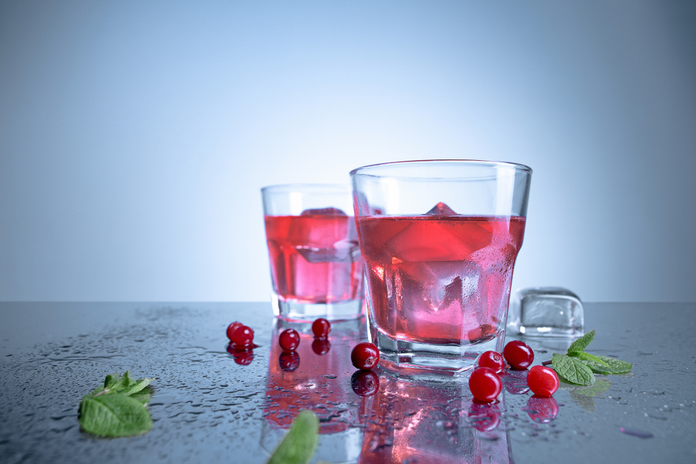 Hypnotiq and Cranberry Juice