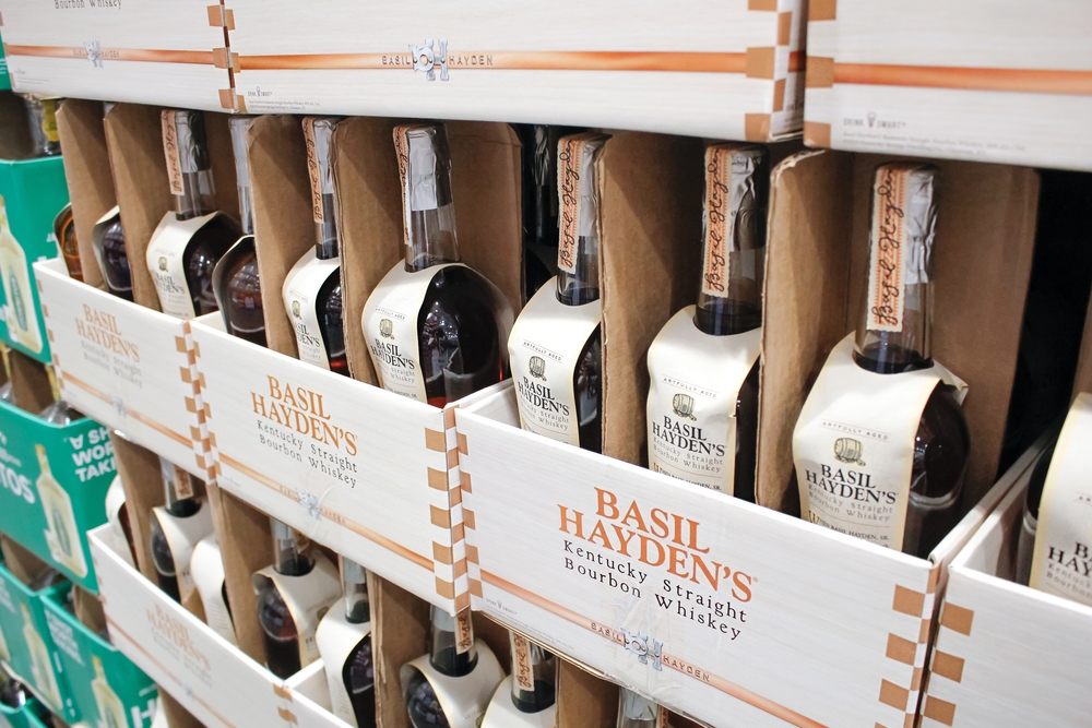 What is the price of Basil Hayden's Kentucky Straight Bourbon Whiskey?